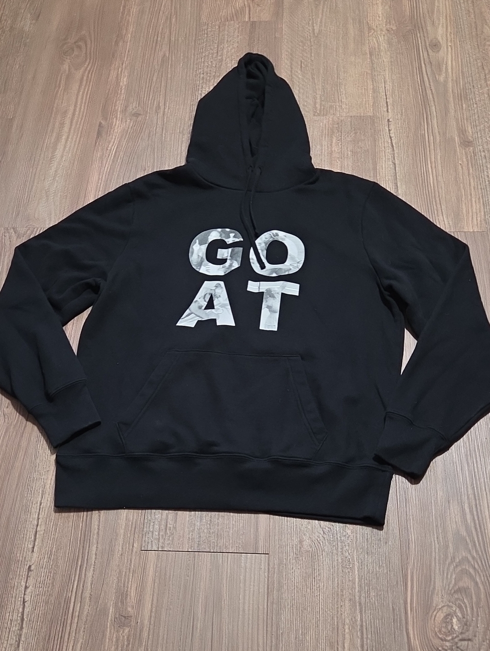 Black GOAT Serena Williams Graphic Hoodie